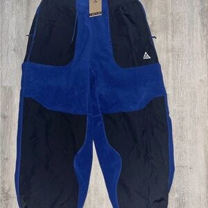 Nike ACG Wolf Tree Plus Polartec Pants Blue/Black Medium M